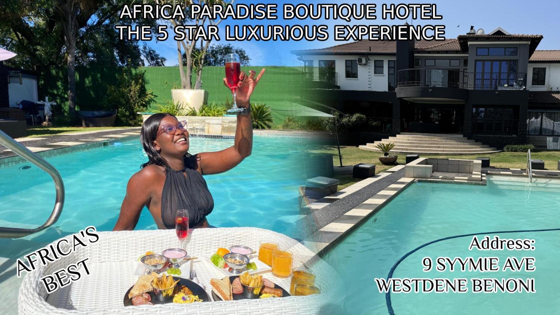 Africa Paradise - Or Tambo Airport Boutique Hotel Benoni Exteriör bild